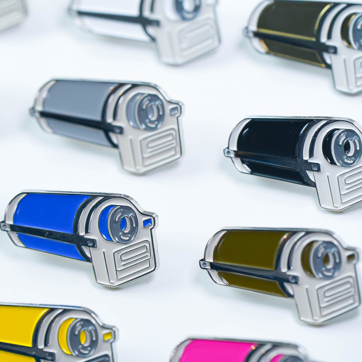 Risograph Pin Badge