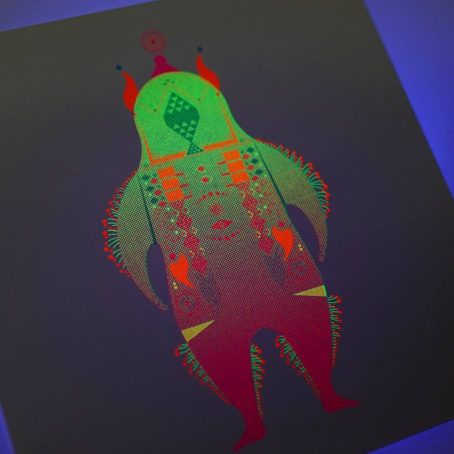 GOFU "KOMOKUTO"⁠Red / Risograph ver